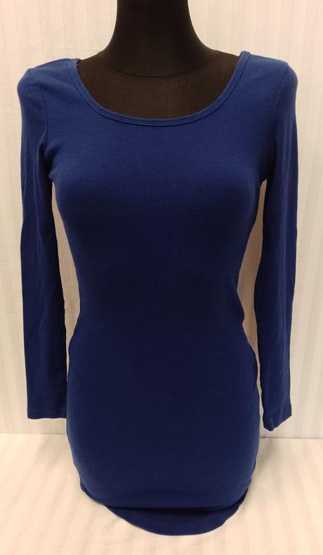 Dámsky modrý predĺžený top, marc jacobs, xs, xs