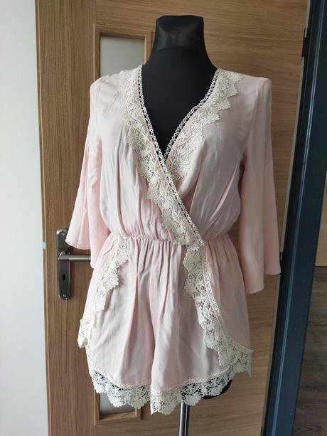 Kraťasový overal s/m, h&m,m