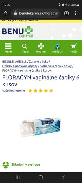 Je vhodné užívať Floragyn vaginálne čapíky v 30. týždni tehotenstva?