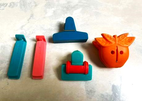 Sada štipcov na uzatváranie sáčkov 25 ks,