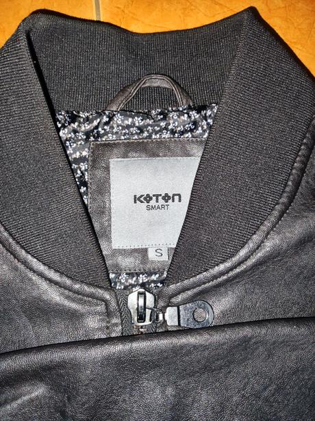 Koženkova pánska bunda, s