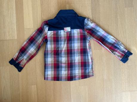 Bavlnená károvaná košeľa, 122