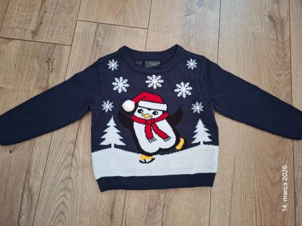 Vianočný pulóver, bonprix,92
