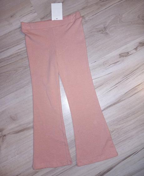 Zvonové legínky, h&m,104