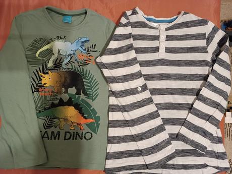 Tričká + tielko v.134, 134