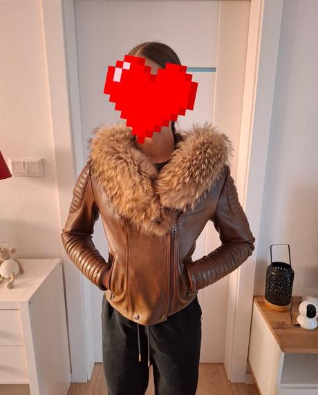 Kozena bunda s ko práva kozusina, s