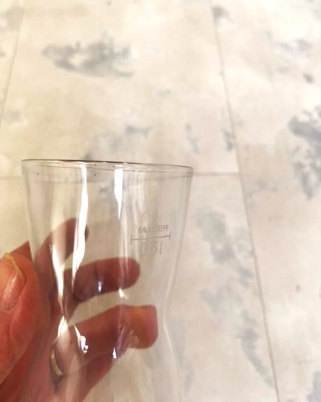 Sklenená karafa 0,5 l,