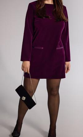 Velúrové mini šaty, mohito,40