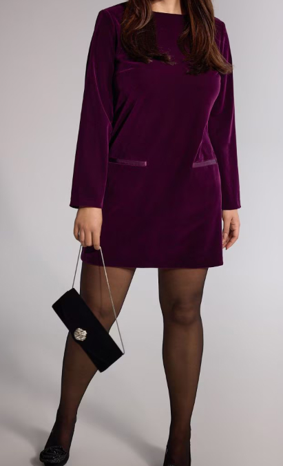 Velúrové mini šaty, mohito,40