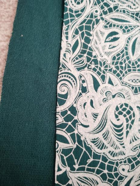 Látka teplákovina,