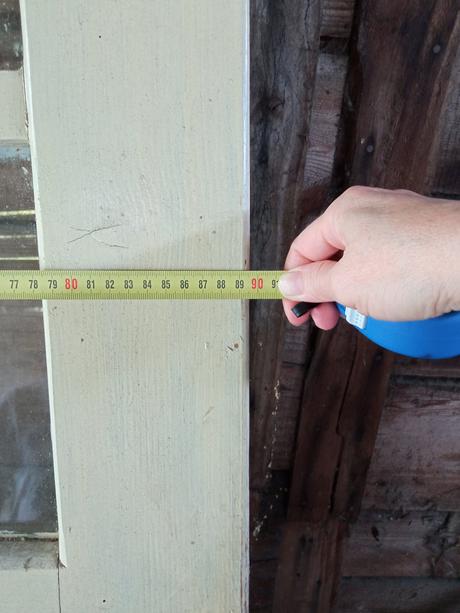 Retro drevené dvere, 