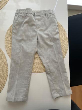 Elegantné nohavice s pukmi, 98