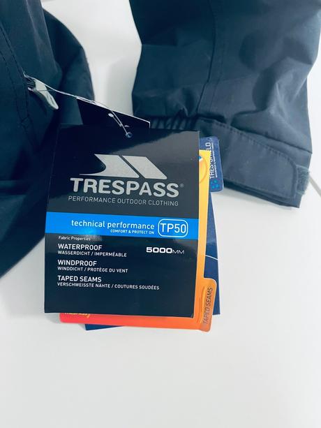 Nová dámska nepremokavá bunda trespass tp50, xs