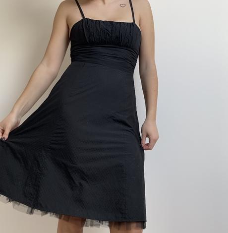 Šaty s tylovou spodnickou, mango,m