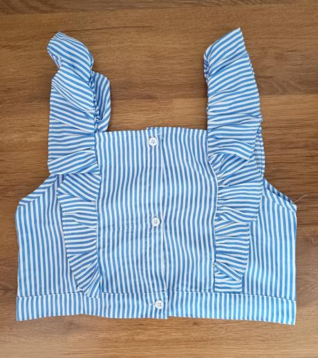 Dievčenský crop top, 152