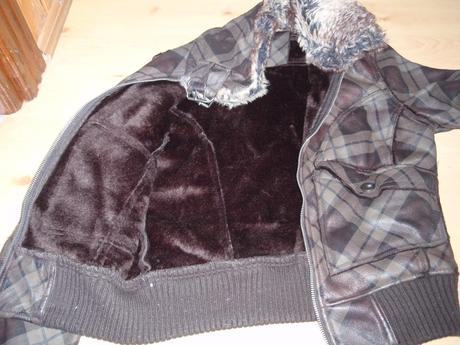 Hruby kozak zatepleny kozusinkou, m