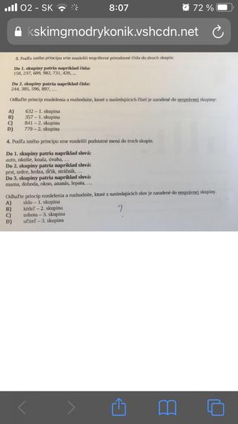 Test na prijímacie pohovory na bilingválne gymnázium