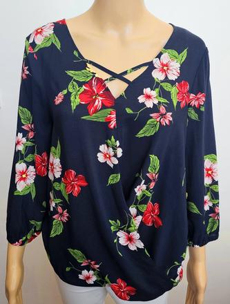 Blúzka s kvetmi, orsay,38