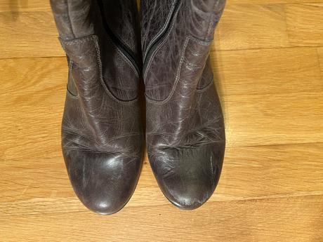 Vysoke kozene cizmy, 37
