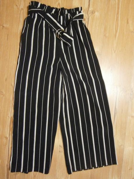 Elegantné široké nohavice, amisu,32