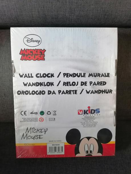 Hodiny nástenné mickey mouse, 
