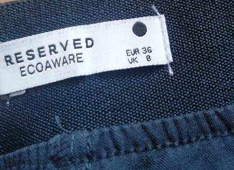 Damske tmavomodré nohavice, reserved,36