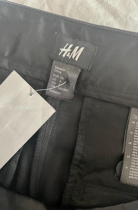 H&m elegantné nohavice vel.36/s, h&m,36 / 38 / m / s
