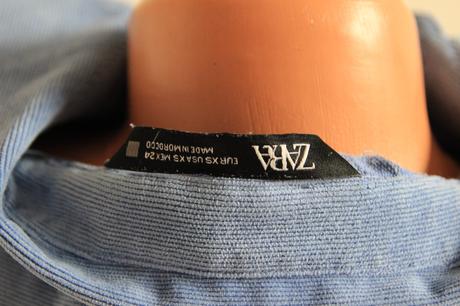 Oversize košeľa z menčestru, zara, xs, zara,xs