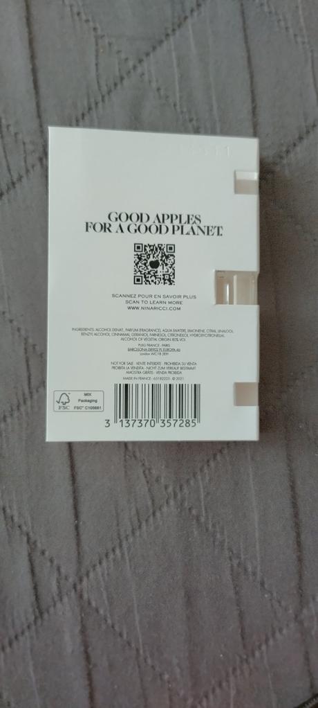 Vzorka vône nina ricci-nina fleur, 1,5ml,