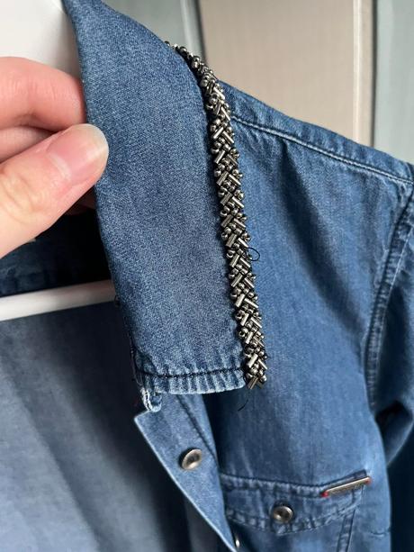 Riflová košeľa, lee cooper,xs