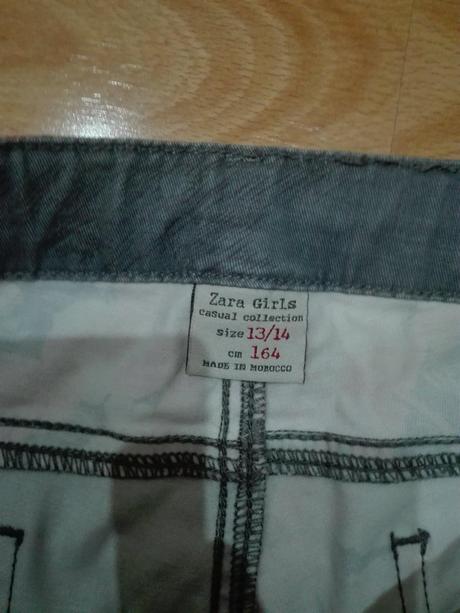 Kvetované nohavice, zara,164