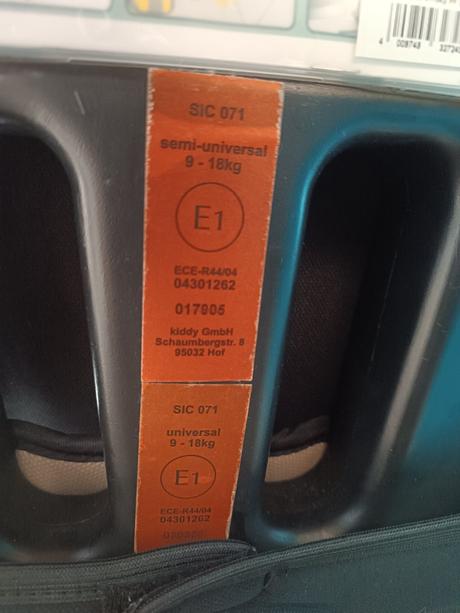 Autosedacka kiddy s isofix, kiddy