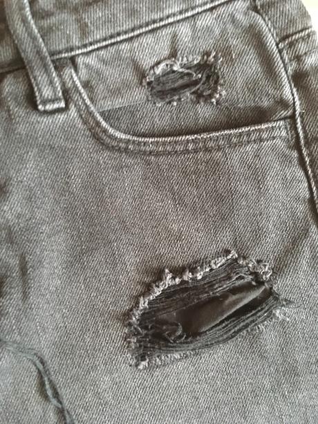 Šortky s vysokým pasom, h&m,36