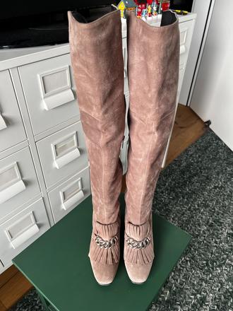 Kožené čižmy lazzarini v.38, 38