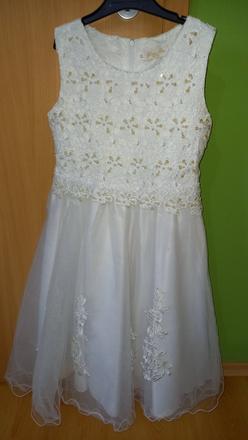 Šaty na 1. sv prijímanie alebo svadbu, 140