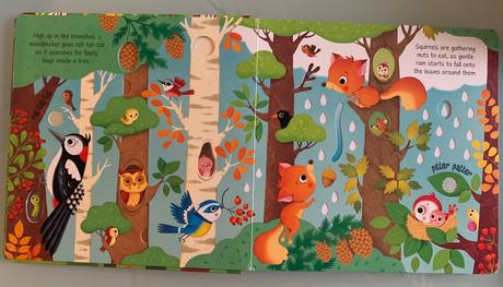 Zvuková knižka woodland sounds, 