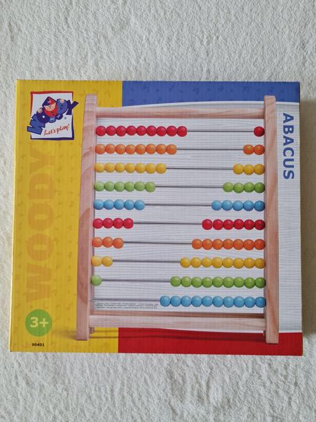 Počitadlo drevené - abacus, 