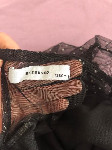 Čierne šaty, reserved,128