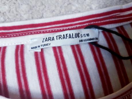 Dámske pásikavé tričko s, zara,s