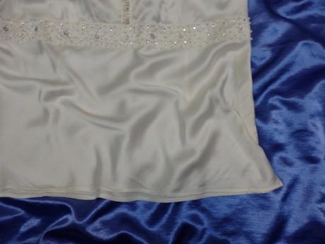 Luxusný zdobený hodvábny top, 48