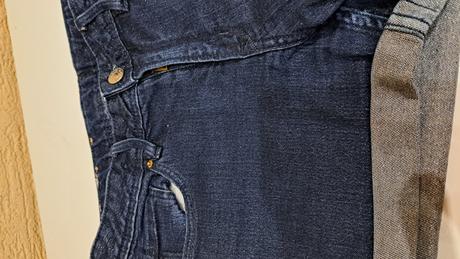 Rziflove šortky, denim,146