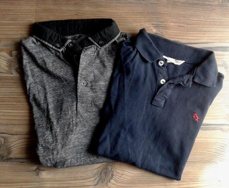 2x polokošeľa, h&m,146