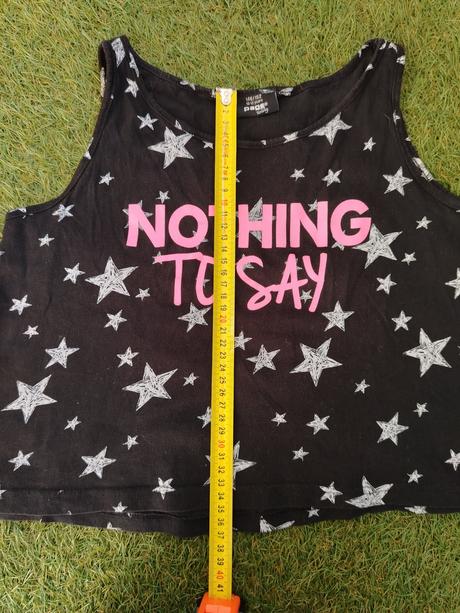 Letné tričko crop top, 146