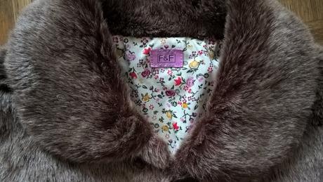 Plyšový kabátik, f&f,116