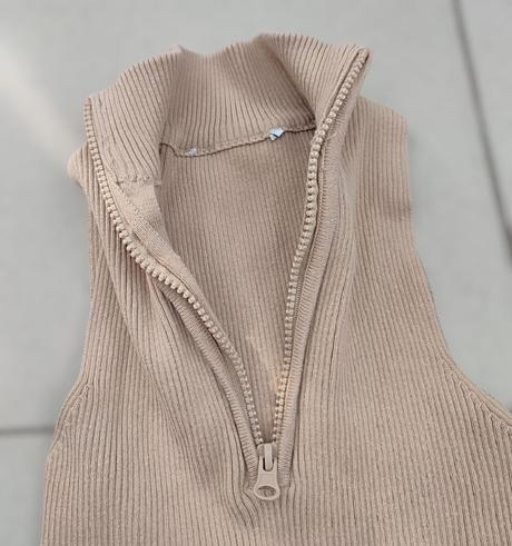 Pletený top, bershka,xs