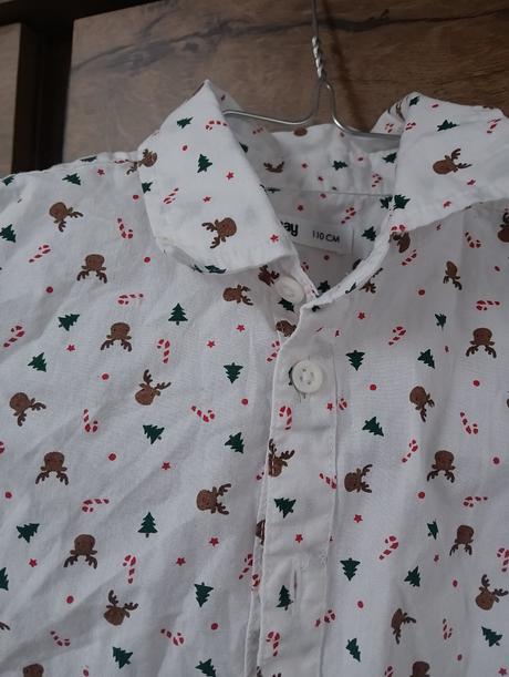 Vianočná košeľa, sinsay,110