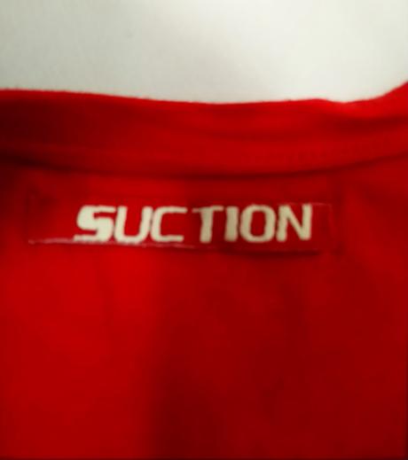 Dámsky červený elastický top, suction, s
