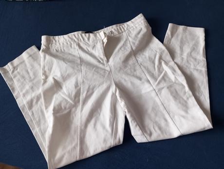 Biele nohavice, f&f,44