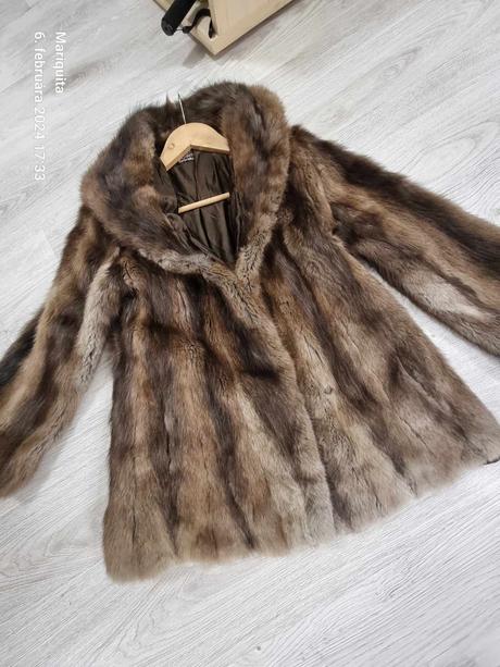 Luxusny pravy kožuch, m