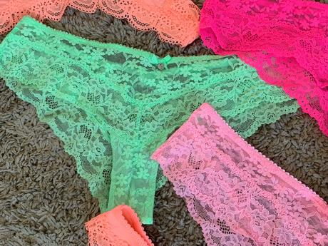 9ks dámske nohavičky, m / s